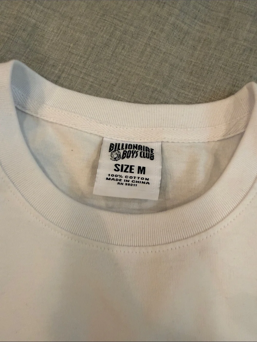 Billionaire Boys Club White Astronaut Graphic Tee
